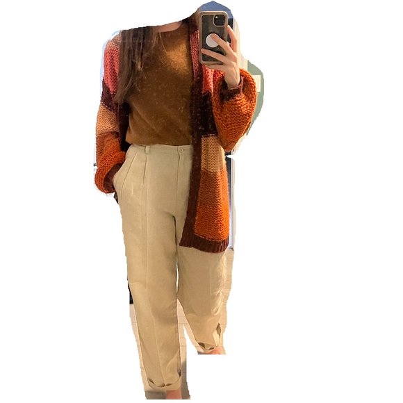 ❌SOLD❌ Vintage Liz Claiborne Pleated Linen Trousers - Picture 9 of 9